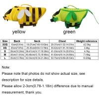Chaleco salvavidas para gatos, chaleco salvavidas para perros y mascotas, transpirable, ajustable, ropa de baño de verano, ropa suave para nadar para perros al aire libre - details 0