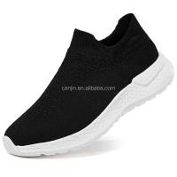 Nuevo producto superventas, zapatos de interior informales antideslizantes de punto elegantes para correr con uñas deportivas para hombres baratos, precio bajo del fabricante - details 1