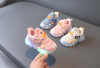 Zapatos Deportivos luminiscentes con luces para mujer, calzado de malla transpirable con suela suave para caminar, niño y recién nacido - details 10