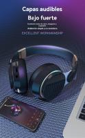 Auriculares inalambricos diadema Fitness exterior deporte Ordenador juegos audio cancelación ruido Bluetooth microfono - details 0