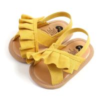 Sandalias de Punta abierta con volantes para niña, recién nacida, primavera y verano - details 8
