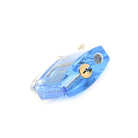 KAK candado transparente con llaves, candado de práctica de cristal Visible para principiantes, herramientas profesionales de cerrajero DIY, 78x50mm, azul - details 4