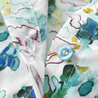 Vestido de Princesa de Manga Corta con Flores Estilo Coreano para Bebé Niña Pastoral Floral de Verano 2025 a la Moda. - details 5