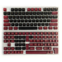 Teclas de teclado mecánico personalizado, Kit de bricolaje, PBT, 149 teclas, CSA, perfil DYE-SUB, estilo inglés, negro, amarillo - details 15