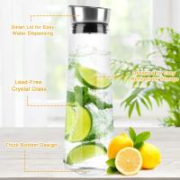 Tarro de Agua de Cristal de 1.5L Tarro de Agua de Vidrio Transparente y Resistente al Calor - details 3