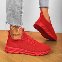 Zapatillas deportivas informales con cordones para mujer - details 1