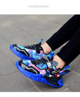 Zapatillas de correr de marca para niños y niñas, zapatos de baloncesto transpirables, zapatillas deportivas de suela gruesa antideslizantes - details 23