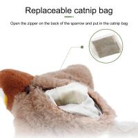 Juguete de Gato Interactivo Pájaro Volador Recargable Se Activada con Toca de Catnip - details 8