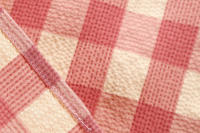 Cuello en V retro de longitud media, estampado británico - details 8