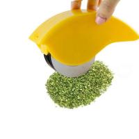 Rodillo para picar perejil de acero inoxidable, herramientas de cocina para el hogar, herramientas multifuncionales para cortar verduras, mango cómodo - details 1