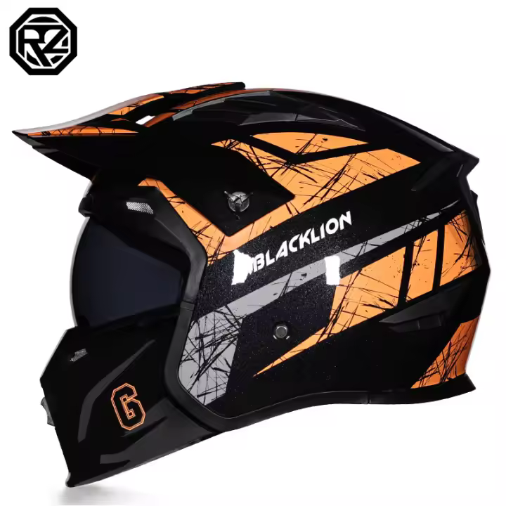 Casco integral moto mujer aire libre hombre MX Carreras de Locomotora movimiento - 1