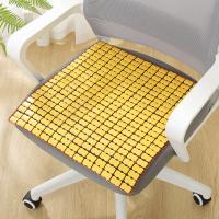 Estera fresca de bambú Simple para verano, funda de asiento ventilada para coche, cuadrada, transpirable, no toca, cojín plegable para salón y sala de estar - details 2