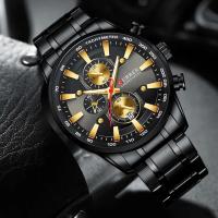 Reloj de Negocios Impermeable de Cuarzo CURREN 8351 Correa de Acero Inoxidable - details 25
