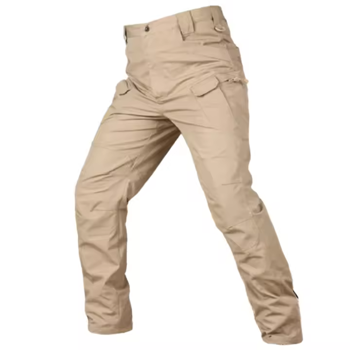 Ropa de trabajo táctica con múltiples bolsillos para hombre, pantalones, pantalones de senderismo sueltos de estilo militar para hombre - 1