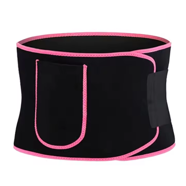 Entrenador de Cintura Ajustable Rodillo de Sudor para Pérdida de Peso Soporte de Espalda Deportivo - 1