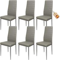 Pack de 2 Sillas de Comedor Tapizadas - Sillas Cocina Tapizadas - Pack Sillas Comedor (Blanco, 2) - details 15
