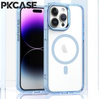 Funda Transparente de Alta Resistencia Pkcase para iPhone Cubierta Magnética Clara para iPhone 16, 15, 14 Plus, 13, 12, 11 Pro Max - details 8