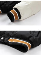 Chaqueta de Invierno para Hombre, Estilo Dos Piezas, Nueva, Abrigada, Gruesa, con Capucha, Cortavientos, Cómoda, Informal, con Estampado - details 9