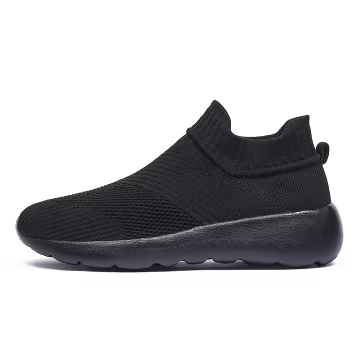 Hombres Mujeres Slip On Running Shoes Zapatillas de deporte de malla transpirable Trabajo Casual Calzado para caminar - 1
