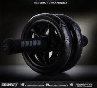 Rodillo Abdominal con alfombrilla para hacer ejercicio, equipo de entrenamiento muscular de cadera, mantiene la cabeza sin ruido, novedad - details 0