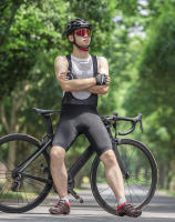 Pantalones Cortos de Ciclismo para Hombres y Mujeres ROCKBROS con Cojín 3D Almohadilla Montaña Bike Transpirabilidad Elástica Secado Rápido Slim Estilo Deporte y Aventura Material Poliéster Cintura Alta - details 12