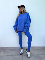 2025 nueva primavera ropa de mujer Leggings casuales europeos y americanos Conjunto de suéter suelto Conjunto de dos piezas - details 37