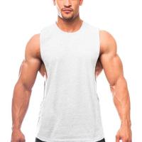 New Plain Tank Top Men Bodybuilding singlet Gym Stringer Sleeveless Shirt Blank Fitness Clothing Sportwear Muscle Vest - details 19