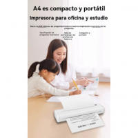 Impresora Térmica Inteligente Portátil Conectable Inalámbricamente Sin Tinta Ideal para Estudiantes - details 0