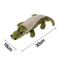 Juguete de Peluche de Lineno para Perros Crocodilo Interactivo Duro Juguete de Dientes Limpios para Mascotas Suministros de Limpieza para Mascotas - details 1