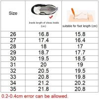 Zapatos de cuero de princesa brillante para niñas, zapatos de vestir de PU con pajarita para Ballet, tacones altos informales para niños, primavera y otoño - details 0