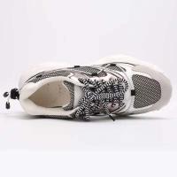 Zapatillas de deporte gruesas delanteras con cordones de la zapatilla de deporte de la plataforma del talón de los fabricantes personalizados para los hombres - details 3