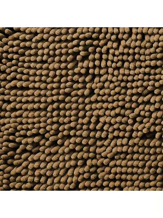 Alfombra de baño, Alfombra antideslizante, Alfombra de baño absorbente, Chenilla, Lavable, Alfombra de ducha Baño Cocina Puertas de entrada Pasillo para dormitorio Sala de estar, 40X60Cm - 1