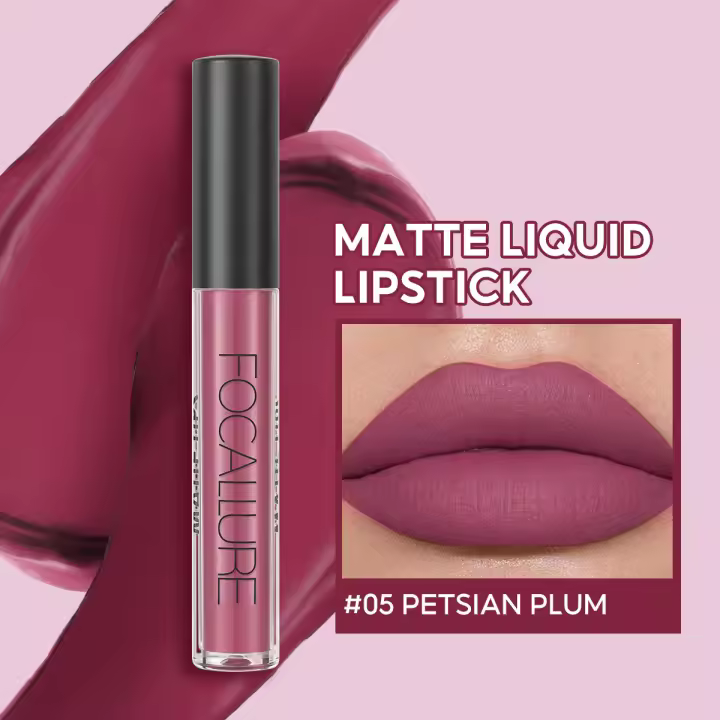 Brillo de labios mate no pegajoso Focallure Fa24 - 1