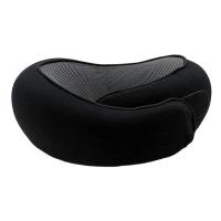 Almohada de viaje de espuma viscoelástica, cojín de apoyo para la barbilla con soporte para la cabeza de 360 ​​grados, almohada de viaje para el cuello para el hogar, aviones y coche - details 1