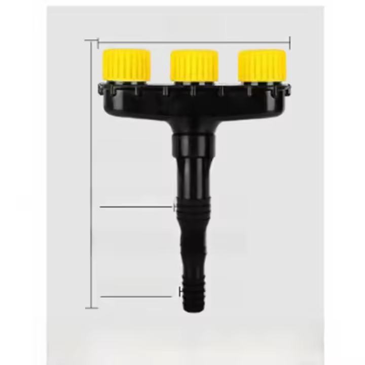 Regulable Rojellador De Riego Para Cultivos Vegetales Atomizador De Agua Sprinkler Herramienta Agrícola Accesorios Para El Hogar - 1