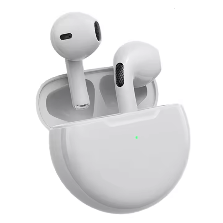 VAORLO Auriculares Inalámbricos AirPro 6 Musica HiFi Stereo con Micrófono Cancelación de Ruido - 1