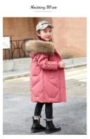 Chaqueta de Moda de Invierno para Niñas Cálida y con Capucha Parka de Algodón para Niñas de 8 a 12 Años - details 21