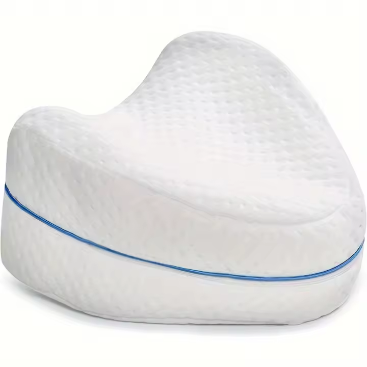 Almohada viscoelástica para uso en las piernas, almohadilla lateral para aliviar la ciática, glúteos y rodillas - 1