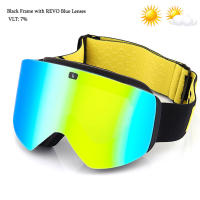 Gafas magnéticas polarizadas de doble capa para hombre y mujer, lentes de esquí antiniebla, UV400, para Snowboard, novedad de 2024 - details 45