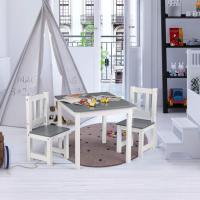 Asientos para Niños Mesa y 2 Sillas en Edad Preescolar Muebles para Niños 60x50x48cm - details 1