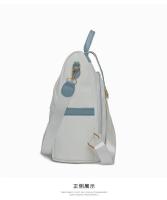 Mochila de nylon con mango suave de color sólido, grande, cinturón de cojín de aire - details 26