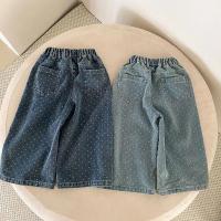 Pantalones Jeans para Niños Primavera Otoño Pantalones Largos con Cuadros para Niños y Niñas - details 5