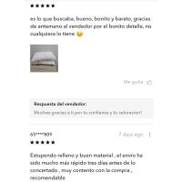 Relleno cojín decorativo rectangular, fibra hueca, 30x50 cm, paquete de 3 unidades - details 2