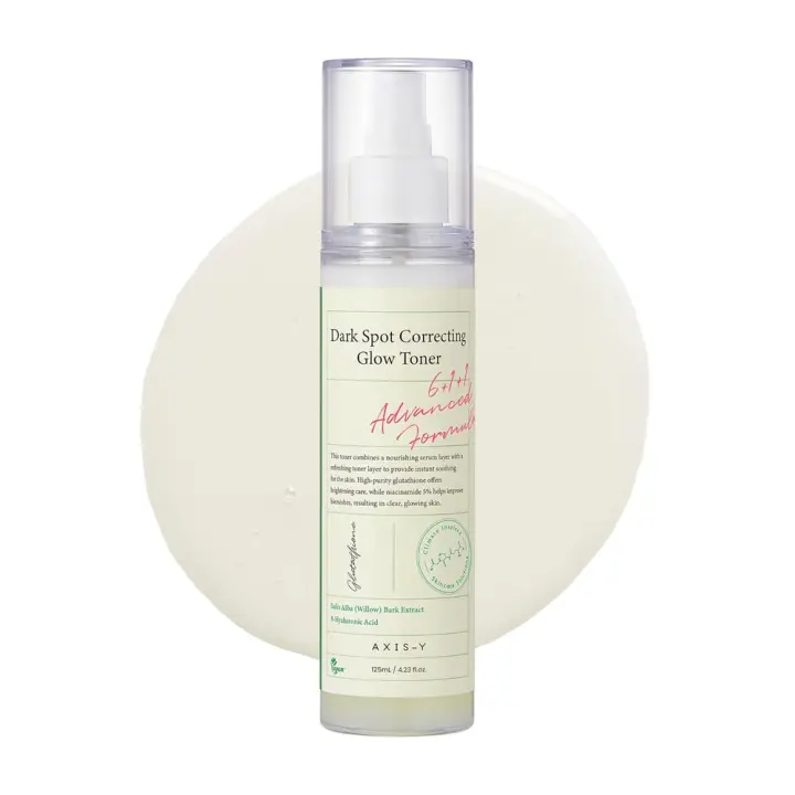 AXIS-Y The Mini Glow Trio Corrector de manchas oscuras Tamaño de viaje Set de regalo Tónico 0.41 Oz de suero, Crema 0.169 fl. oz. - Coreano vegano - 1