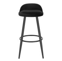 Taburete de Terciopelo Silla de Barra de Cocina con Resalto Mueble de Barra de Alta Comodidad - details 6