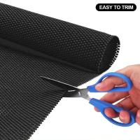Estante de 30x200cm Con forro, alfombra antideslizante, estante, patrón de rejilla, forro de agarre de PVC no adhesivo para armarios de cocina y baño - details 9
