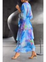 Vestido de hadas con estampado en capas 2025 - details 2