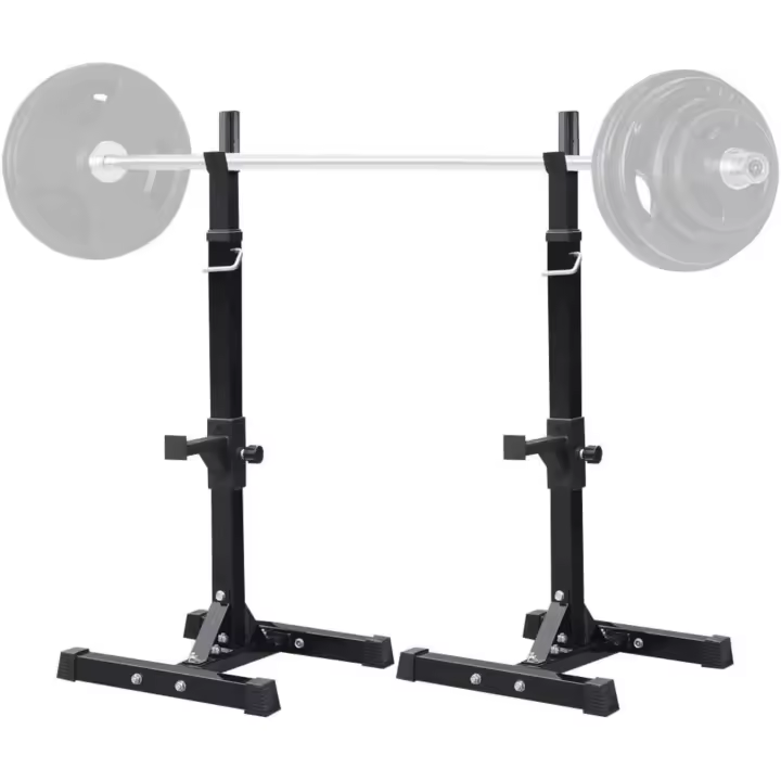 Soporte de Pesas Ajustable MAX 250 KG Barra de Levantamiento para Gimnasio en Casa - 1
