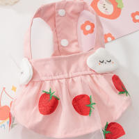 Vestido De Verano Para Perro Con Estampado De Fresa Y Piña Vestido Dulce Para Gato Chihuahua Yorkie Ropa De Mascota Summertop Pet Supplies - details 11