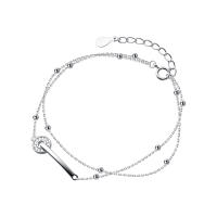 Pulsera De Beads Geométricas De Plata Esterlina 925 Para Mujeres Estilo Simple Y Temperamento Joyería De Mano Para Fiestas - details 39